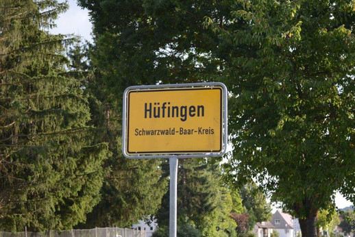 Ortsschild Hüfingen