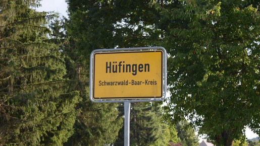 Ortsschild Hüfingen